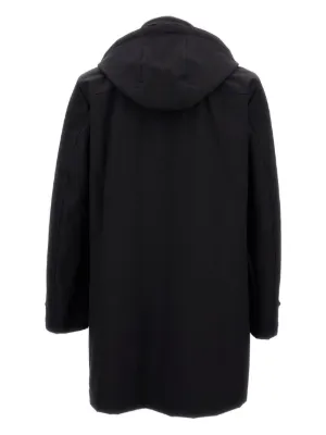 Fay／ダウンコート Fay フーデッド パデッドコート | ブルー | FARFETCH JP