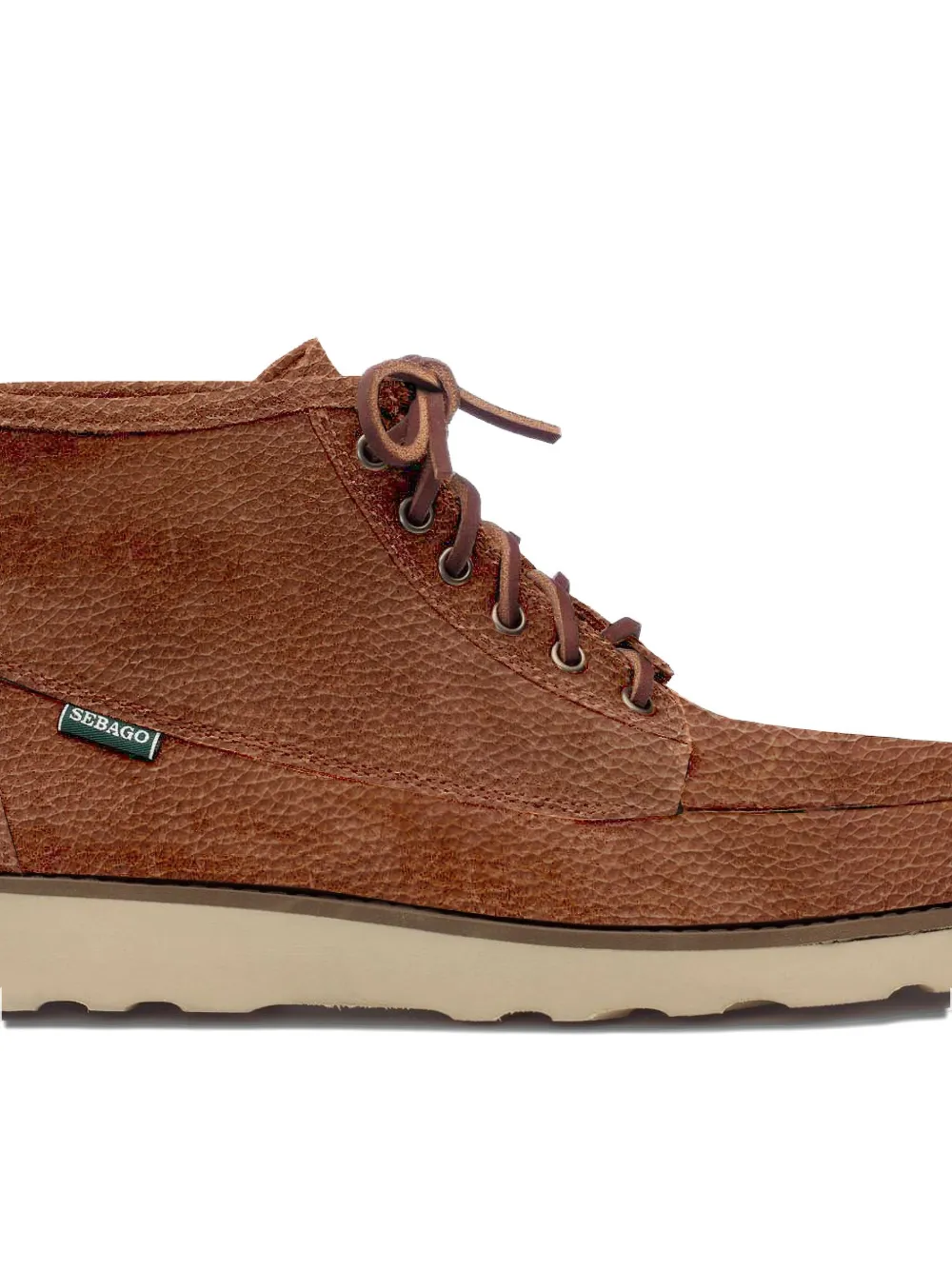 Sebago Tala leather lace-up boots Brown