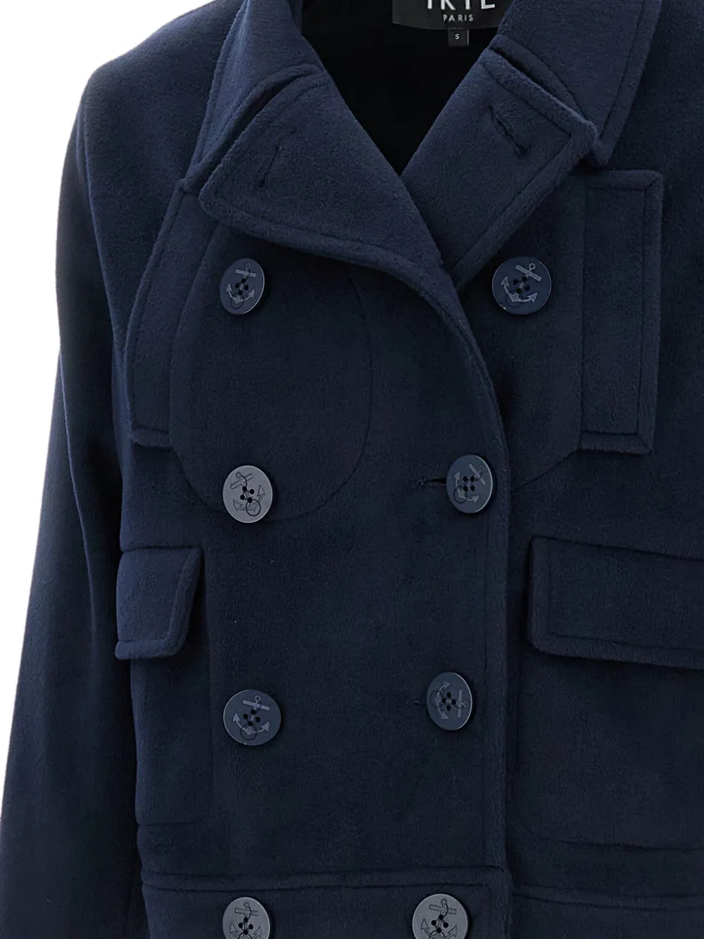  Irie' Double-breasted Jacket - Blue 