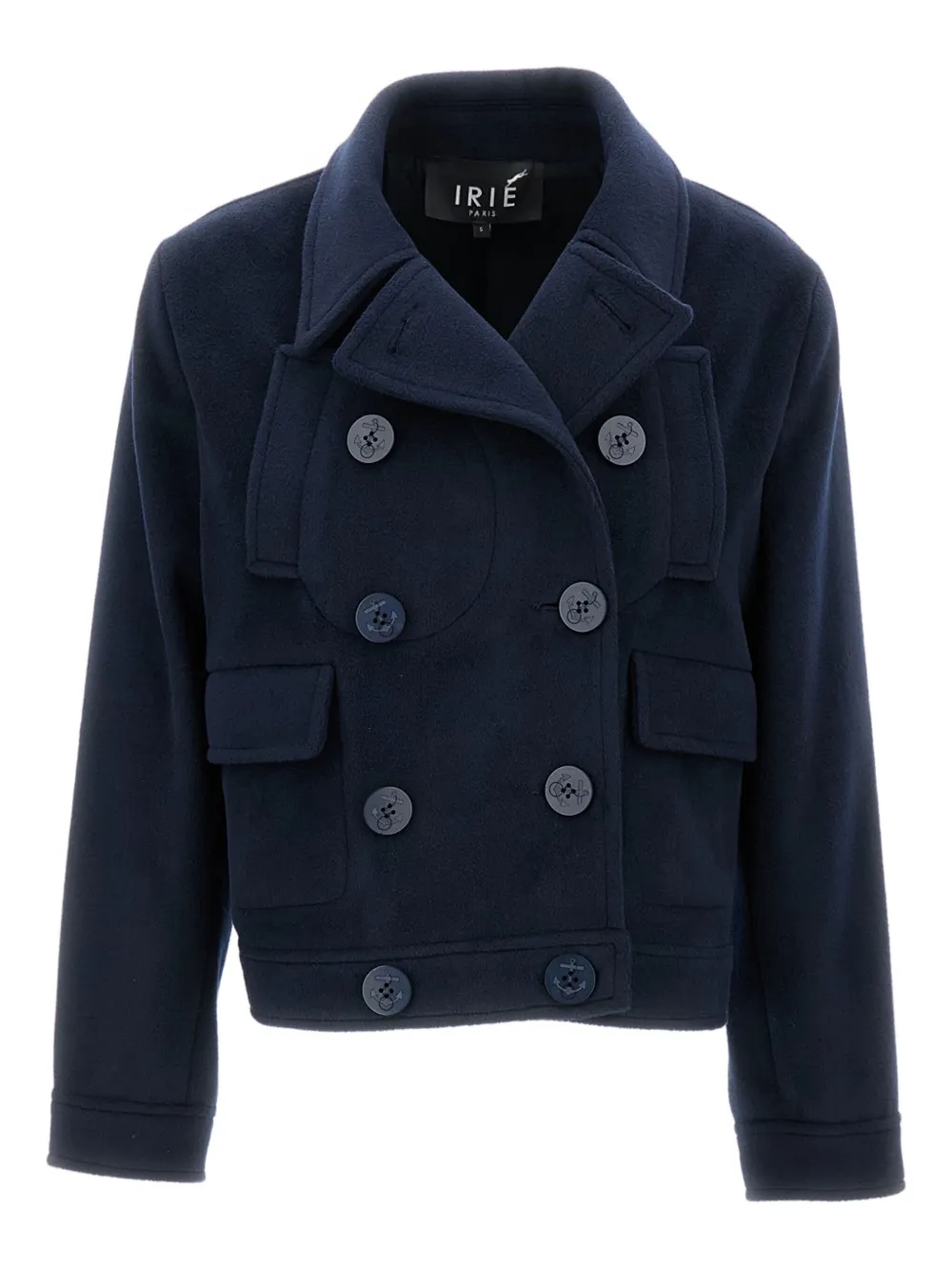 Irie' double-breasted jacket | Blue | Image 1