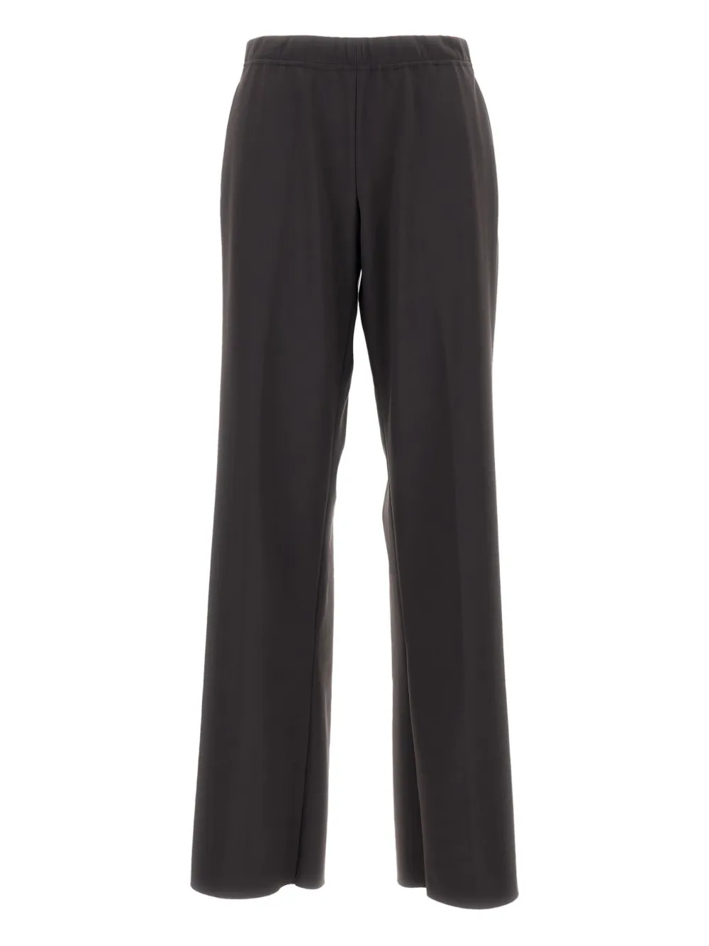 Irie Elasticated-waist Straight-leg Trousers In Gray