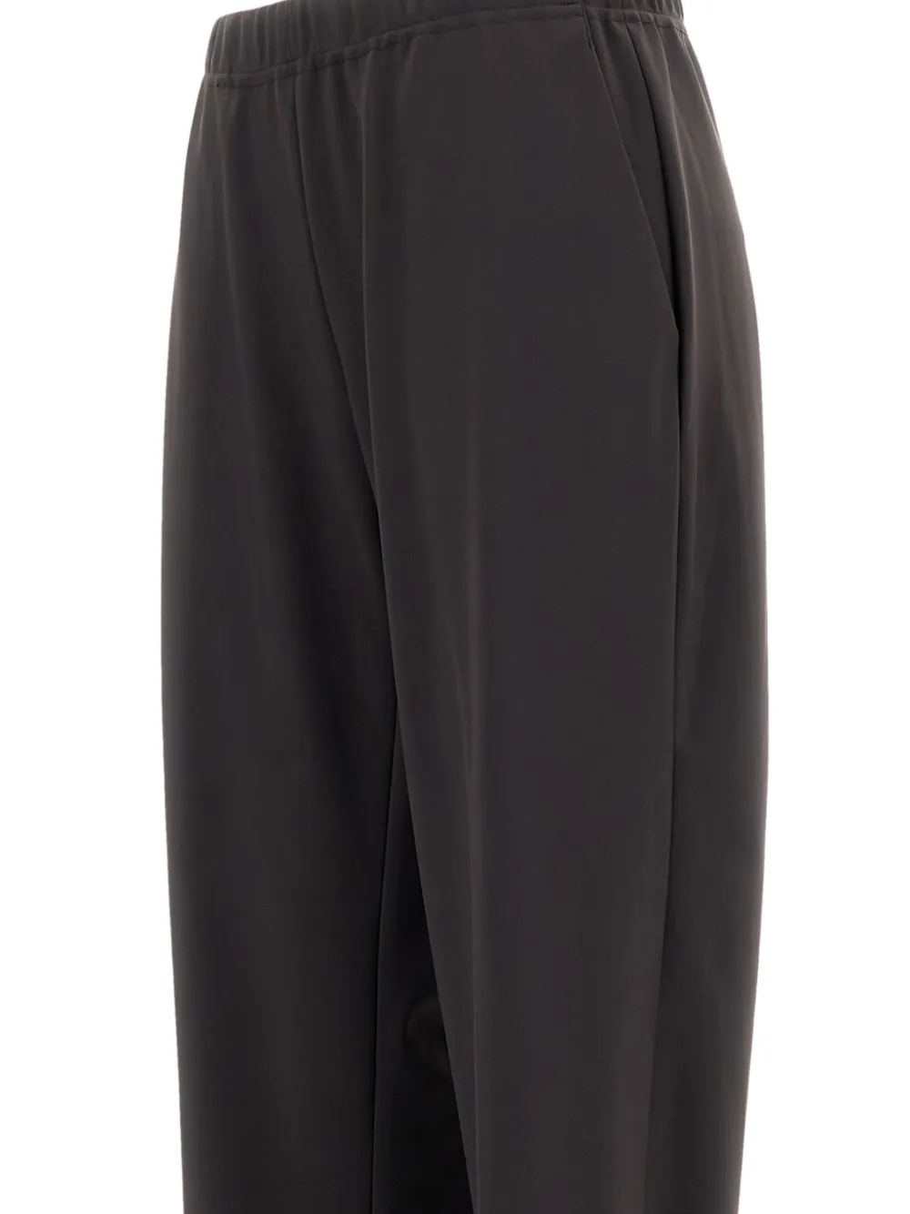 Irie Elasticated-waist Straight-leg Trousers In Gray