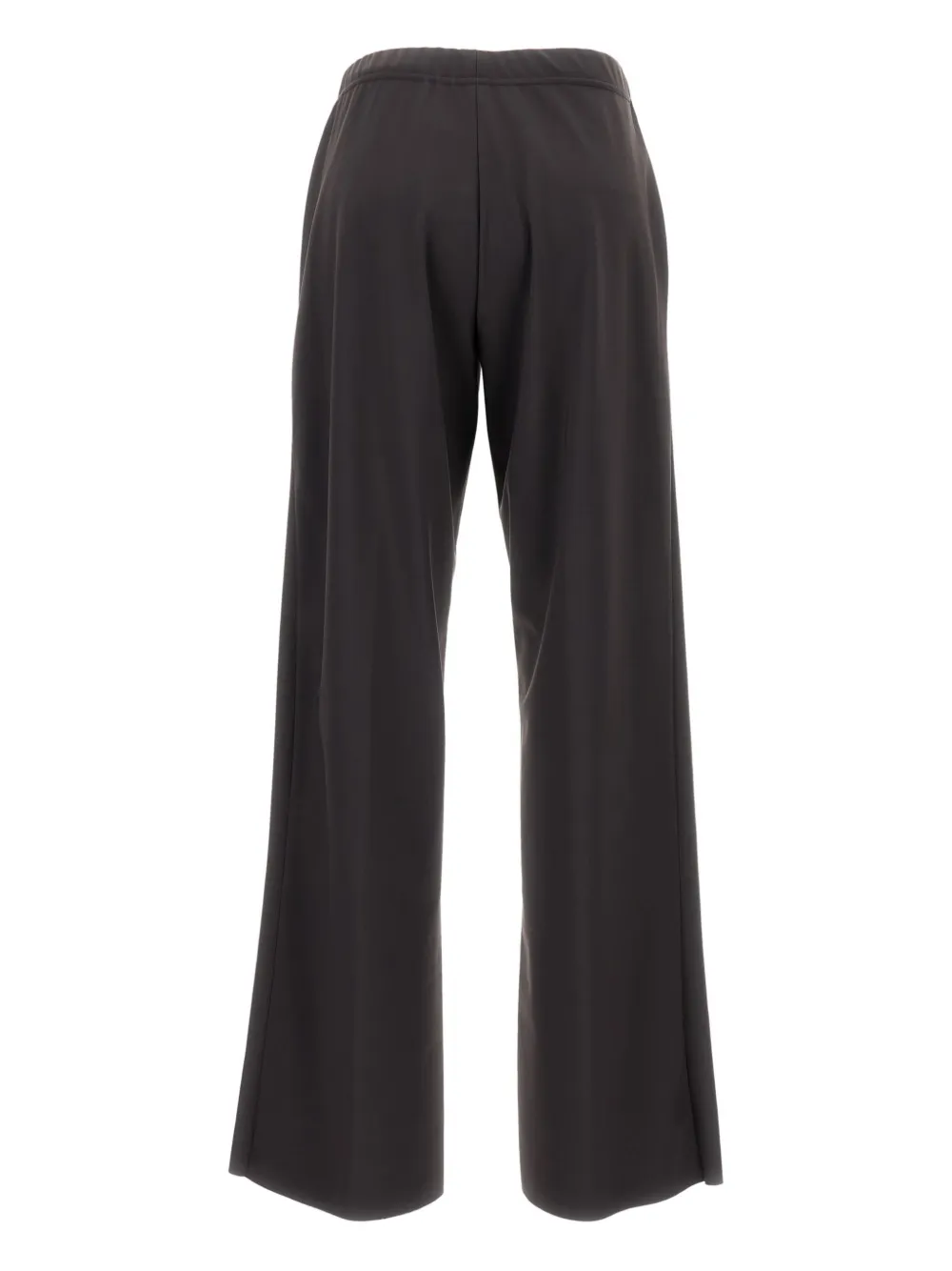 Irie' elasticated-waist straight-leg trousers - Grijs