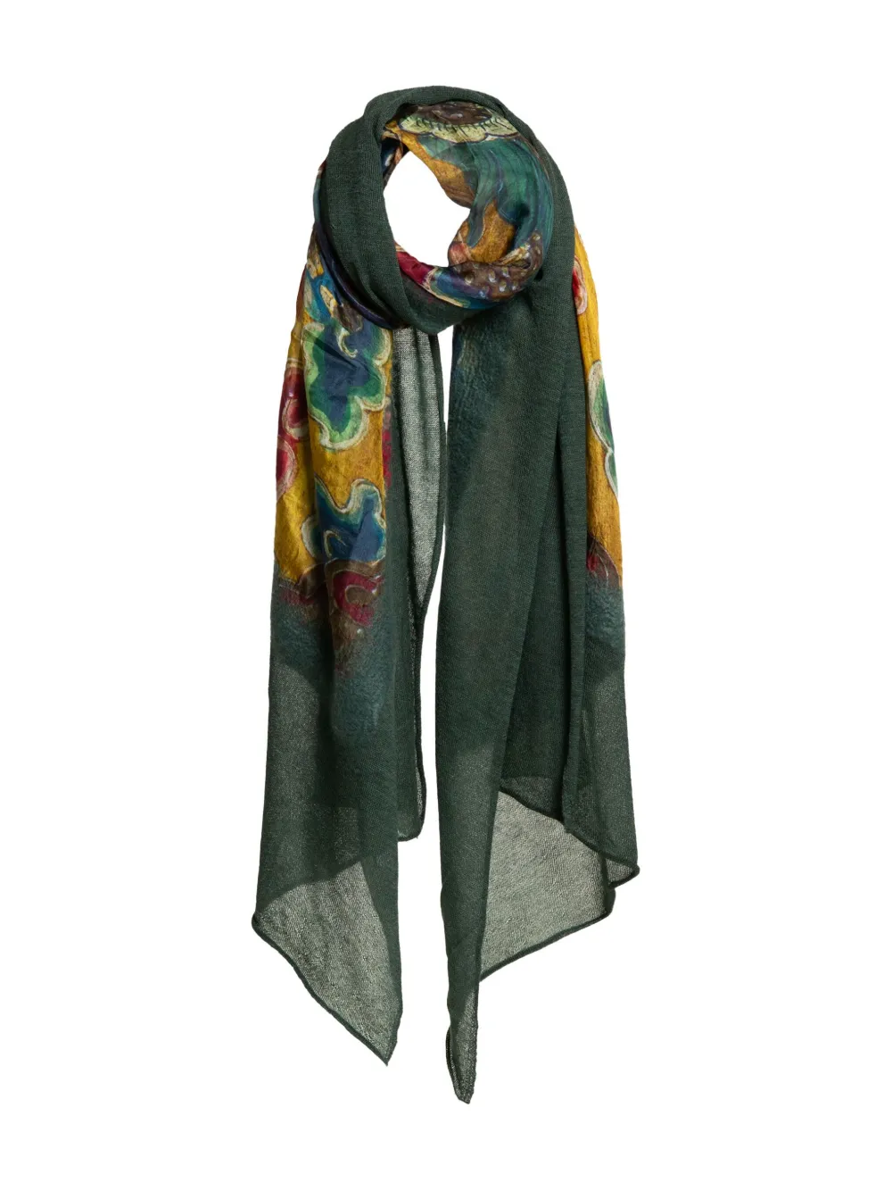 MIRROR IN THE SKY floral-print scarf | Image 2