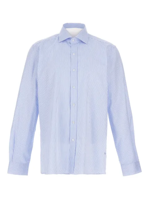 Fay chemise rayée à manches longues