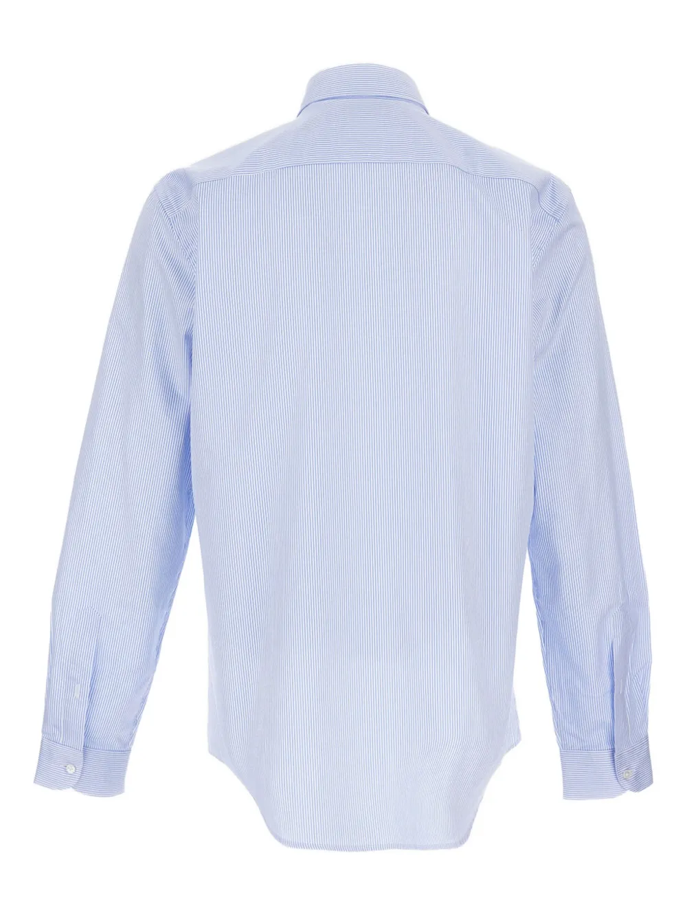 Fay striped long-sleeve shirt - Blauw