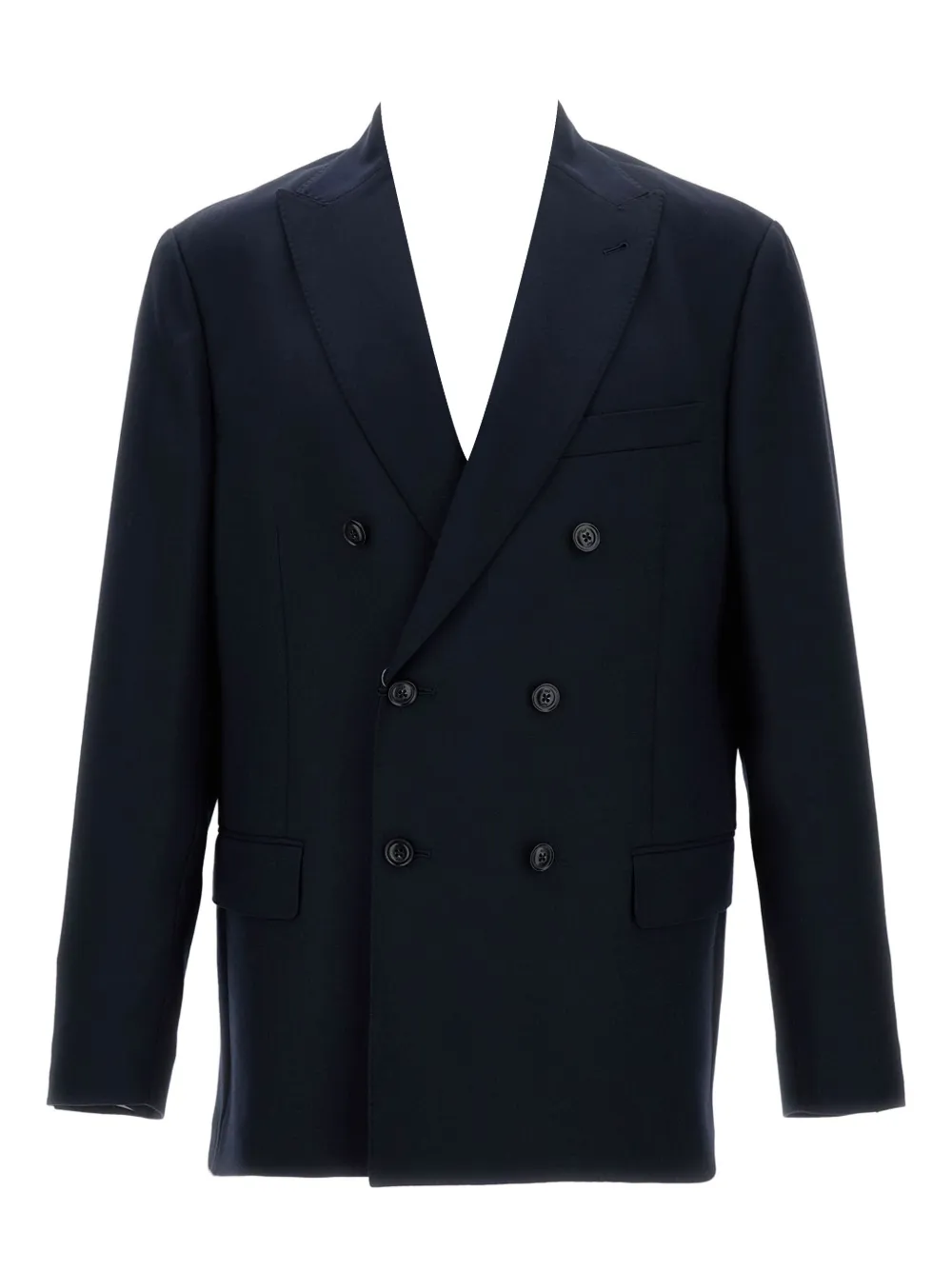 Fay double-breasted Travel jacket - Blu