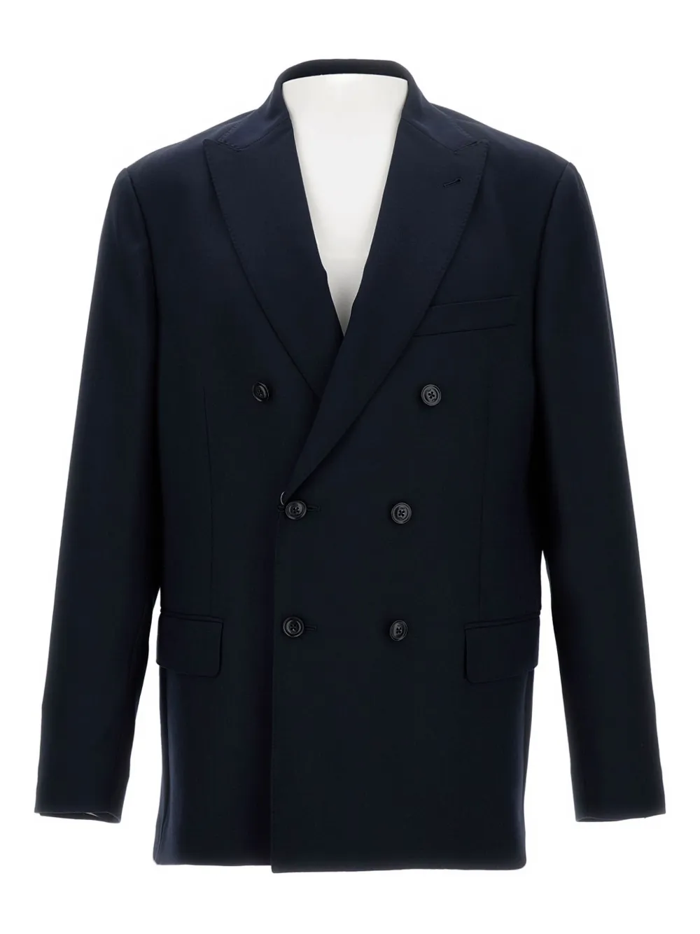 Fay double-breasted Travel jacket - Blu