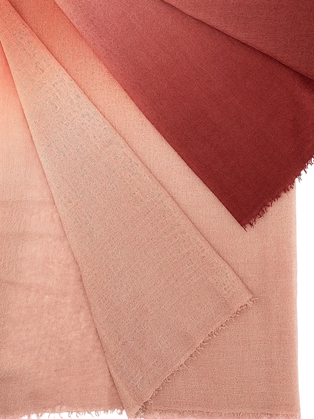 MIRROR IN THE SKY frayed-edges scarf | Image 2