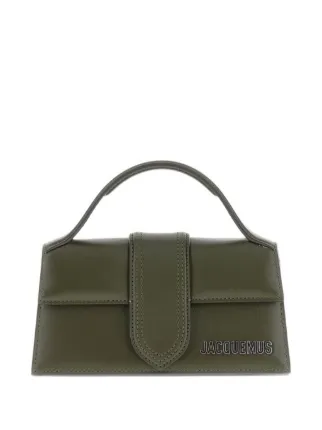 Jacquemus レザーハンドバッグ | グリーン | FARFETCH JP