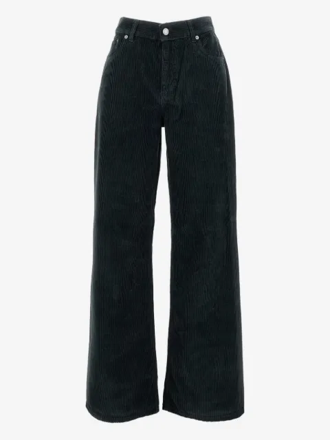 Haikure corduroy straight-leg trousers