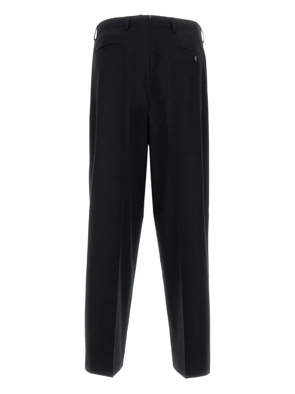 Cellar Door pleated straight-leg trousers - Zwart
