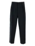 Cellar Door pleated straight-leg trousers - Black
