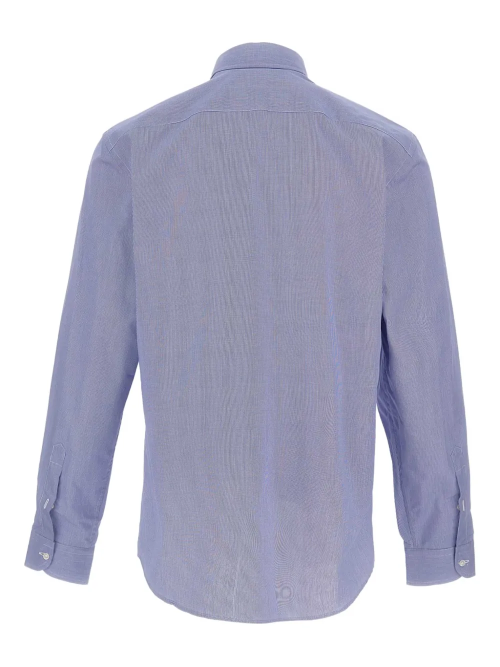 Fay striped cotton shirt - Blauw