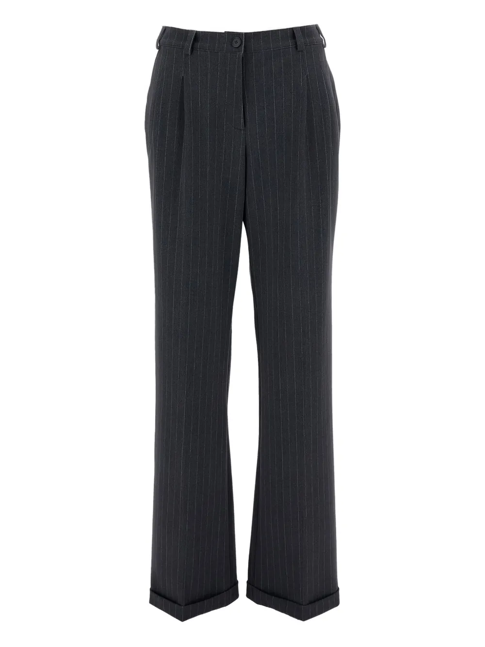 Irie' pinstripe trousers | Grey | Image 1