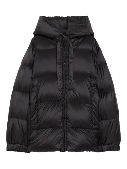 Max Mara hooded quilted puffer jacket