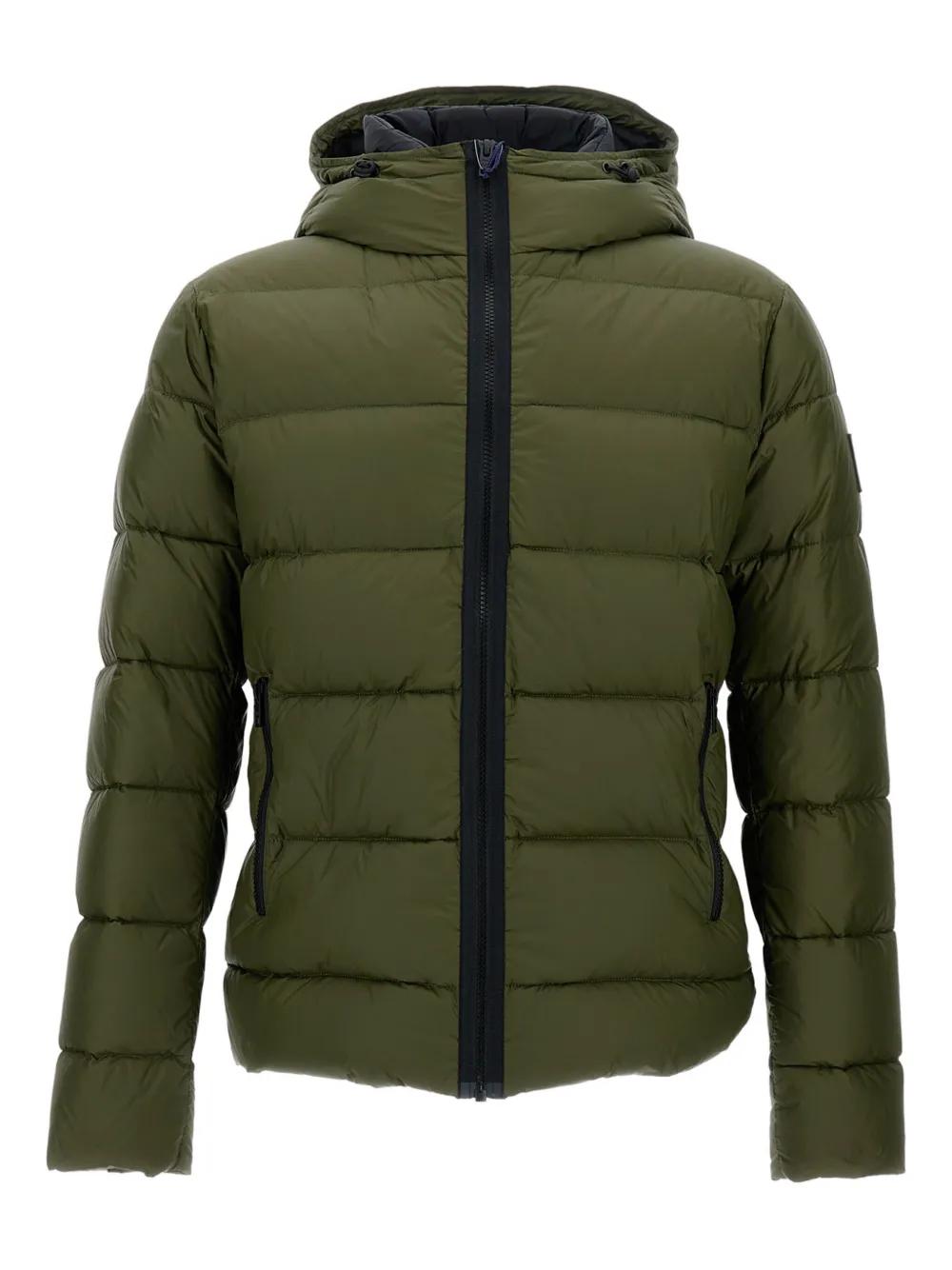 Fay hooded quilted jacket Groen