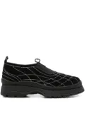 Nicole Saldaña Sacha leather loafers - Black