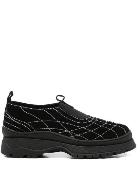 Nicole Saldaña Sacha leather loafers