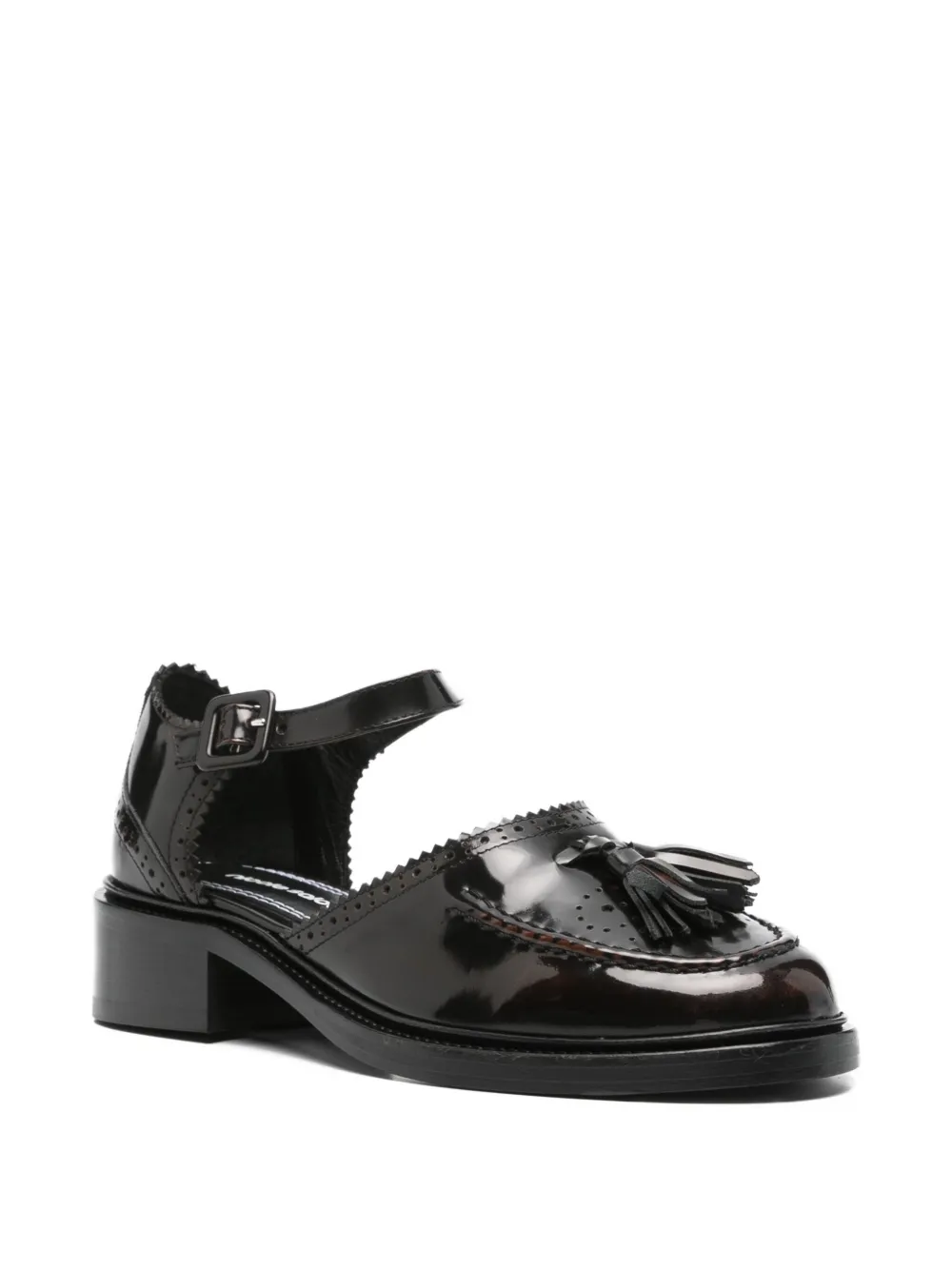 Nicole Saldaña Margaret loafers verfraaid met kwastje - Bruin