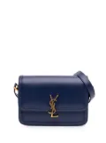 Saint Laurent Pre-Owned 2022 Medium Leather Solferino Satchel In Box crossbody bag - Blue
