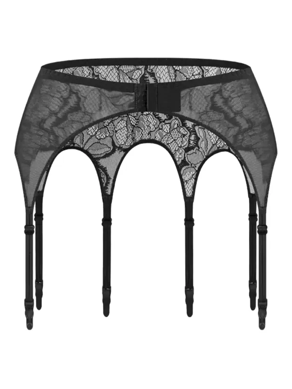 Zhilyova Tara Garter Belt | Black | FARFETCH