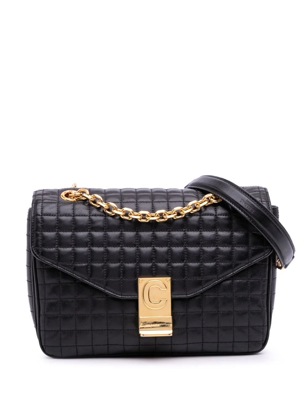 2018 Medium Quilted Calfskin C Bag crossbody bag