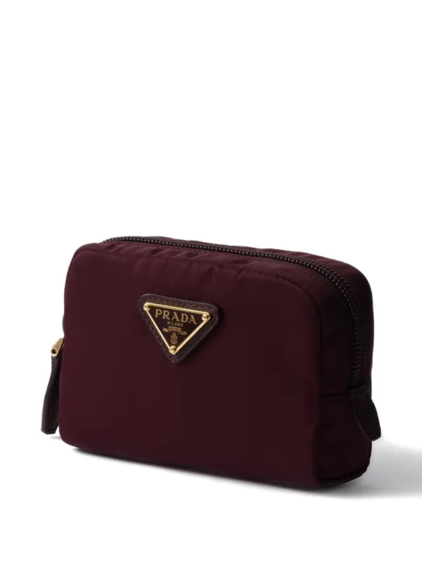 Prada Re-Nylon クラッチバッグ マイクロ | レッド | FARFETCH JP