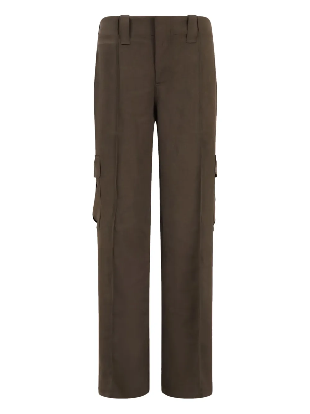 Phoebe Philo Liquid cargo-pocket trousers | Brown | Image 1