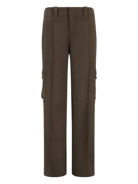 Phoebe Philo Liquid cargo-pocket trousers
