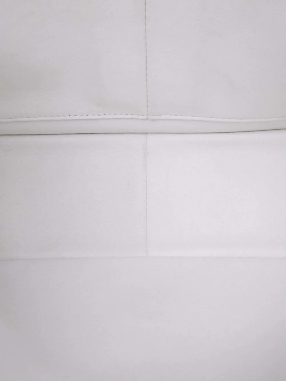 Pre-owned Chanel 2010-2011 Jumbo Classic Caviar Double Flap Shoulder Bag In White