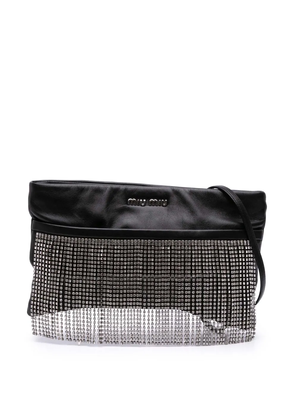 2010-2025 Nappa Crystal Fringe crossbody bag
