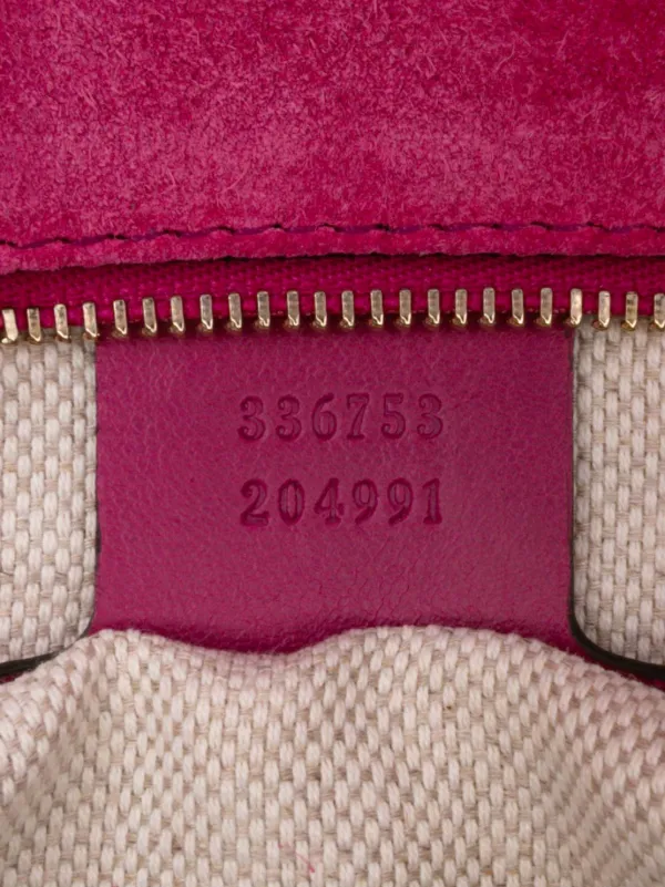 Gucci Pre-Owned 2016-2025 Soft Patent Soho Disco Clutch Bag Pink  FARFETCH IN