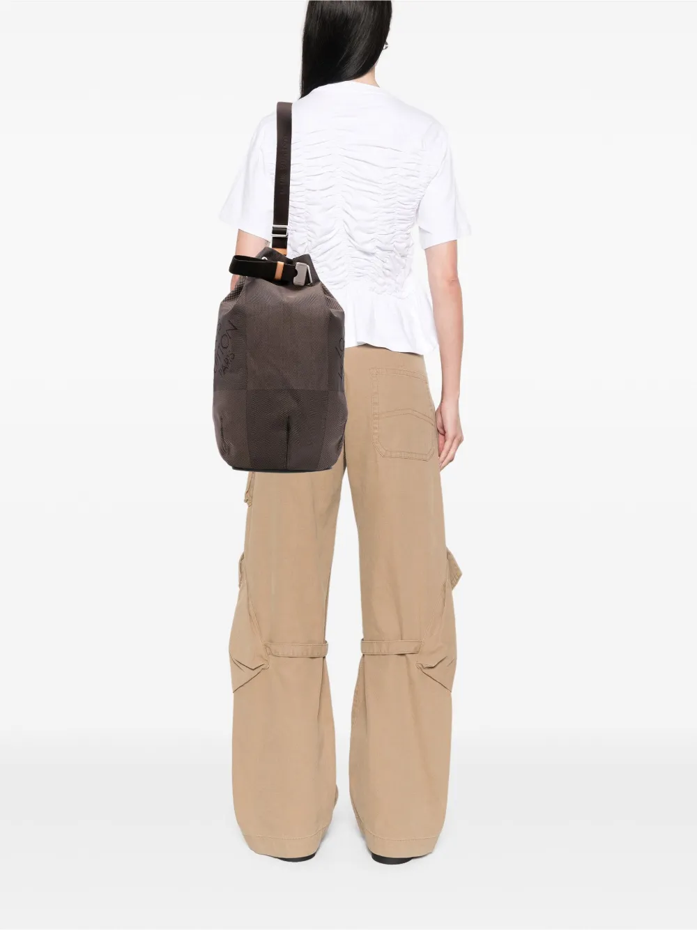 Louis Vuitton Pre-Owned 2004 Damier Geant Matelot GM backpack | Pre-Owned | Image 2