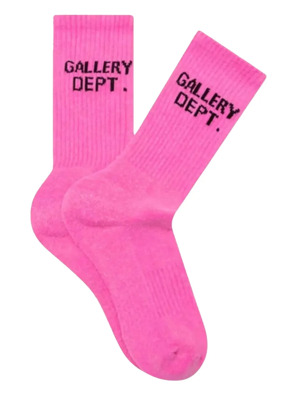 logo-embroidered socks