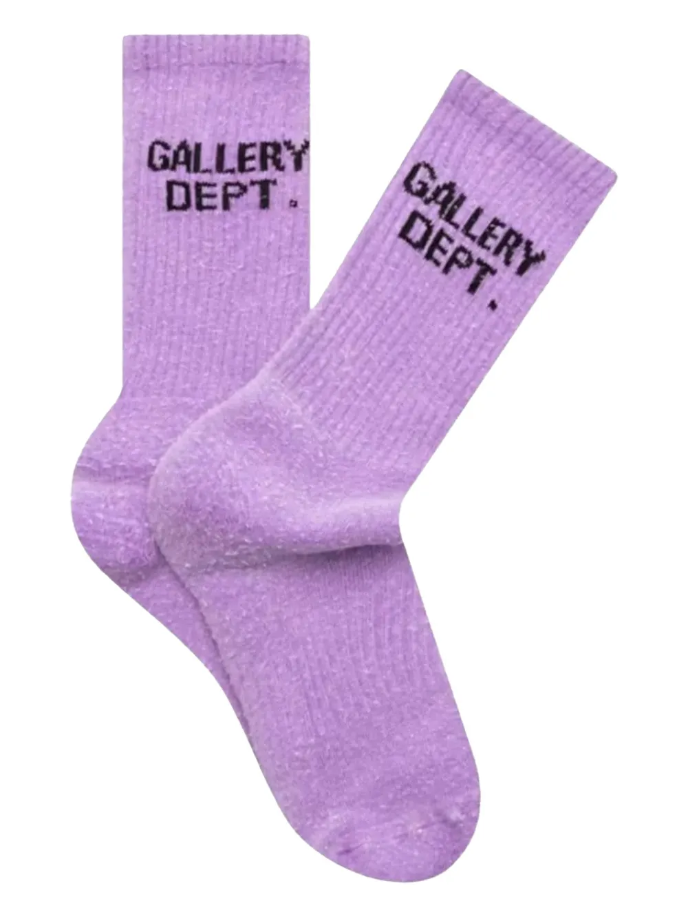 logo-embroidered socks