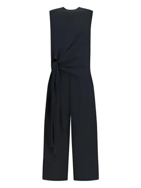 Alaïa jumpsuit sin mangas con moño en la parte delantera