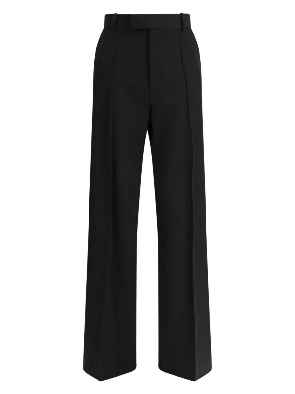 PHOEBE PHILO ダークトープのボーイッシュなテーラードパンツ Phoebe Philo Boyish テーラードパンツ | ブラック | FARFETCH JP