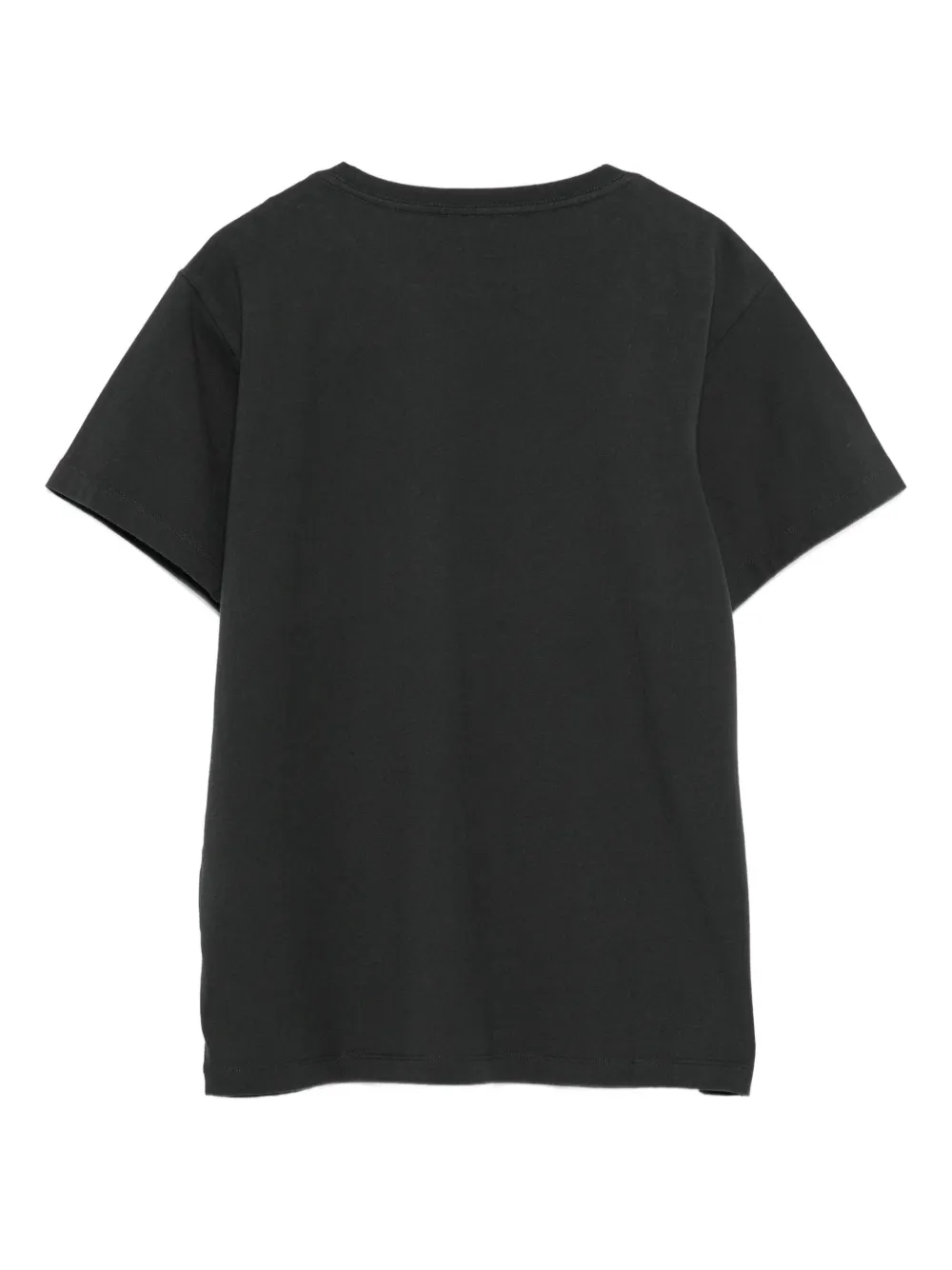 Ba&sh Graphic-print Cotton T-shirt In Gray