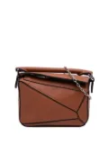 Loewe Pre-Owned 2020 Nano Calfskin Puzzle satchel - Brown
