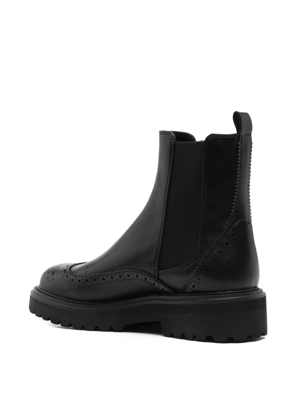 TWINSET 40mm elastic-panel chelsea boots Black