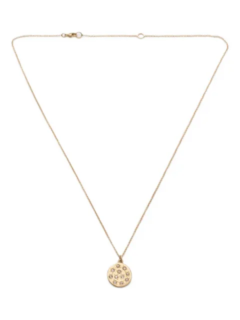Brooke Gregson 14K yellow gold Mini Mars Diamonds necklace