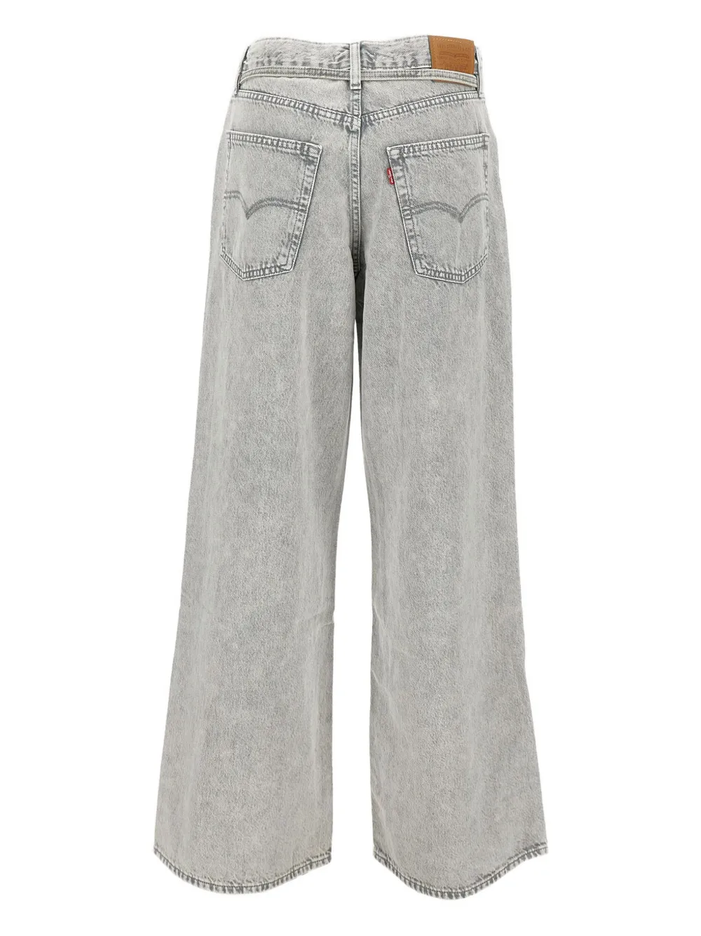 Levi's tie-waist wide-leg jeans - Grijs