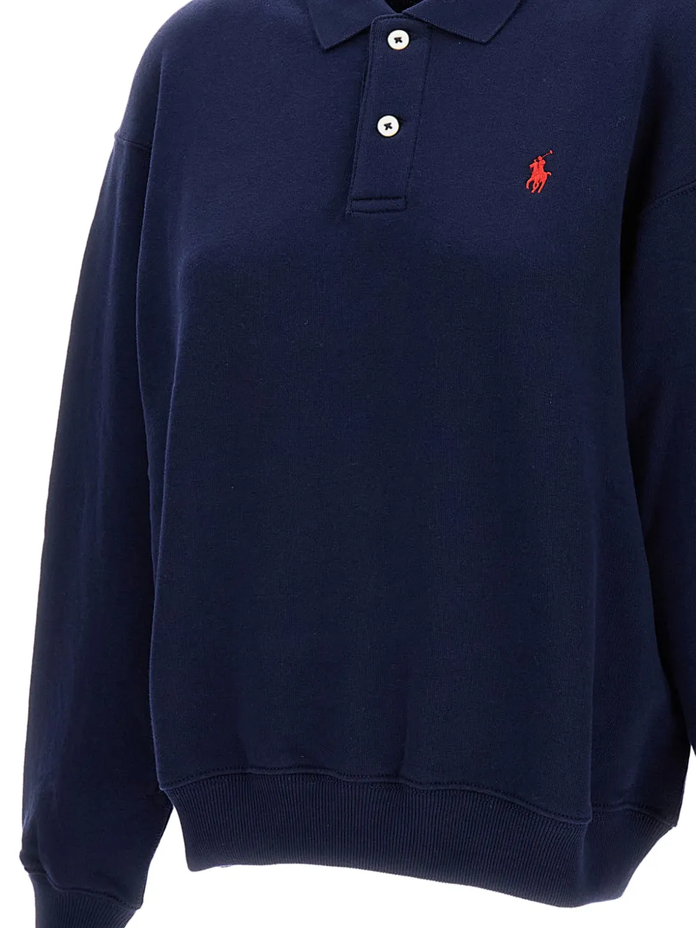 Polo Ralph Lauren Poloshirt van linnenblend Blauw