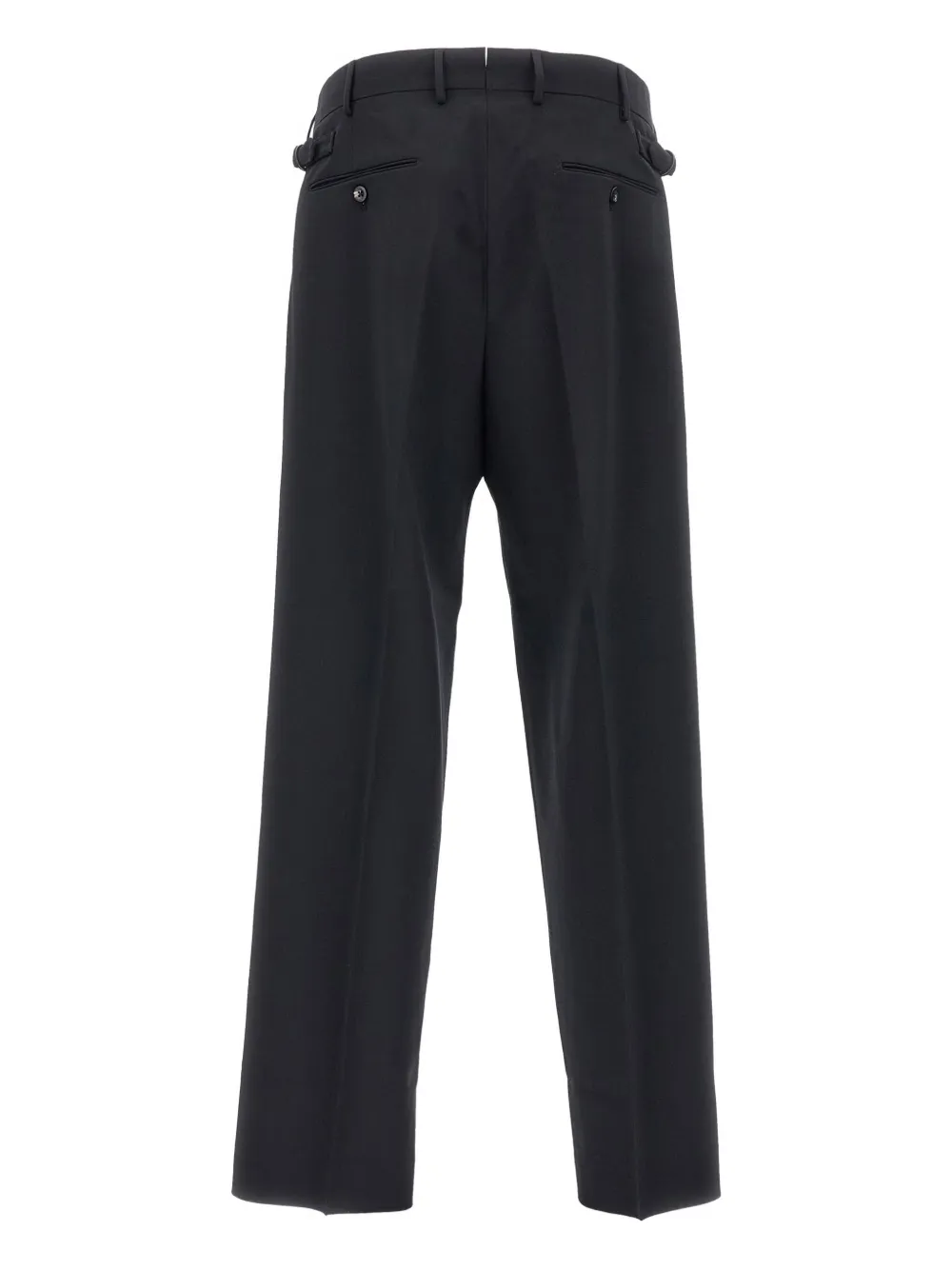 Cellar Door pleated-details trousers - Zwart