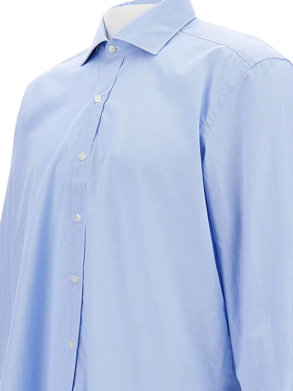 Fay Striped Cotton Shirt In Blue