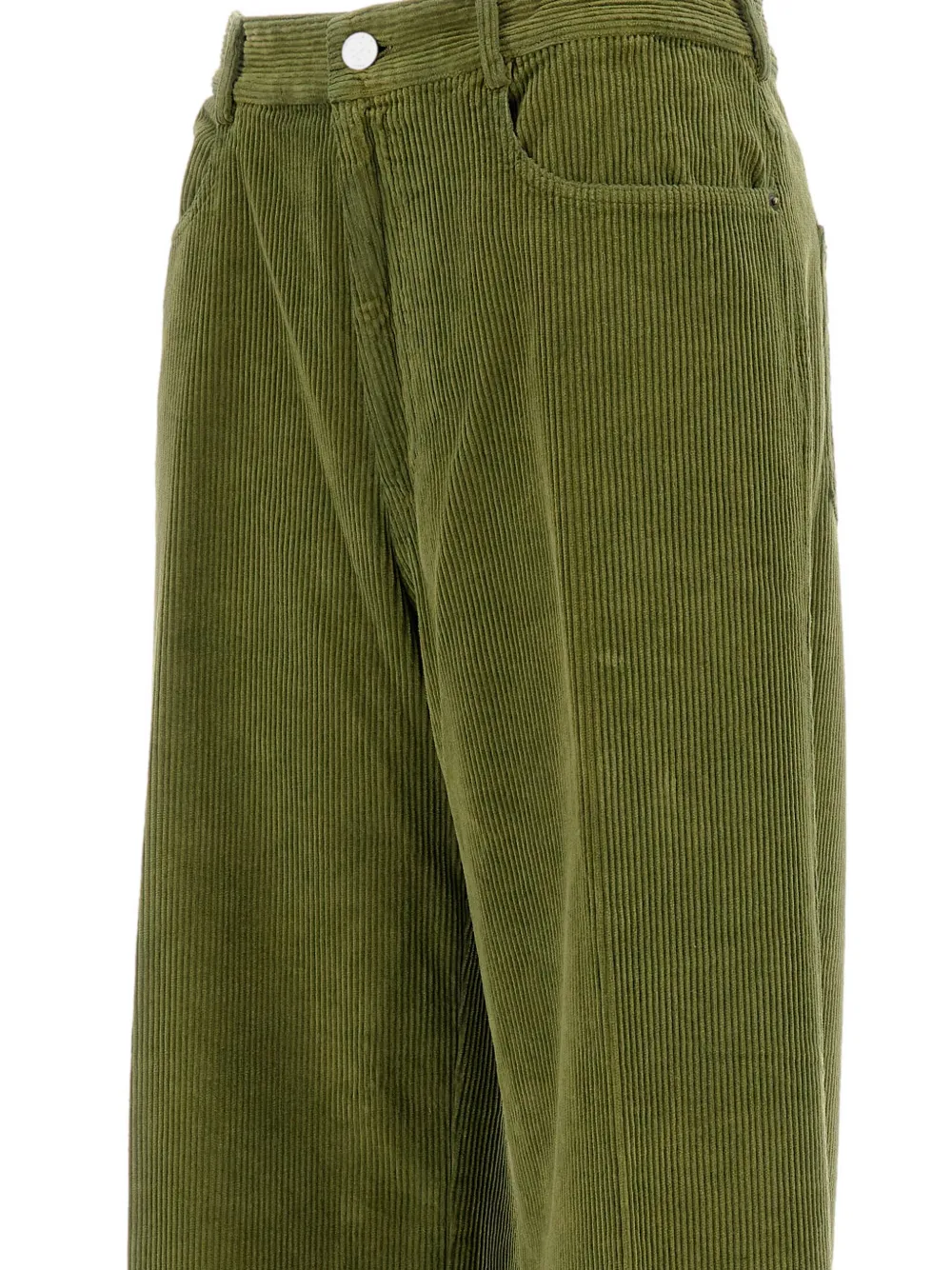 Cellar Door Ribfluwelen broek Groen