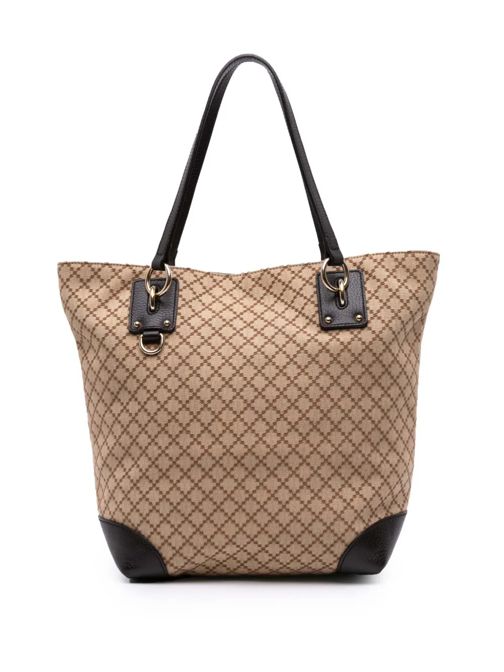 2016-2025 Diamante Canvas Vertical Charm tote bag