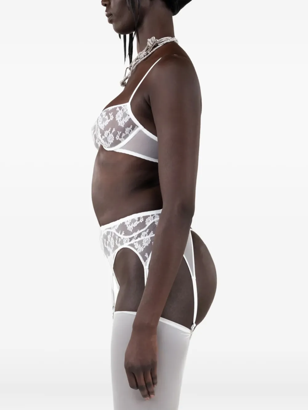 Zhilyova Tara jarretellegordel Wit