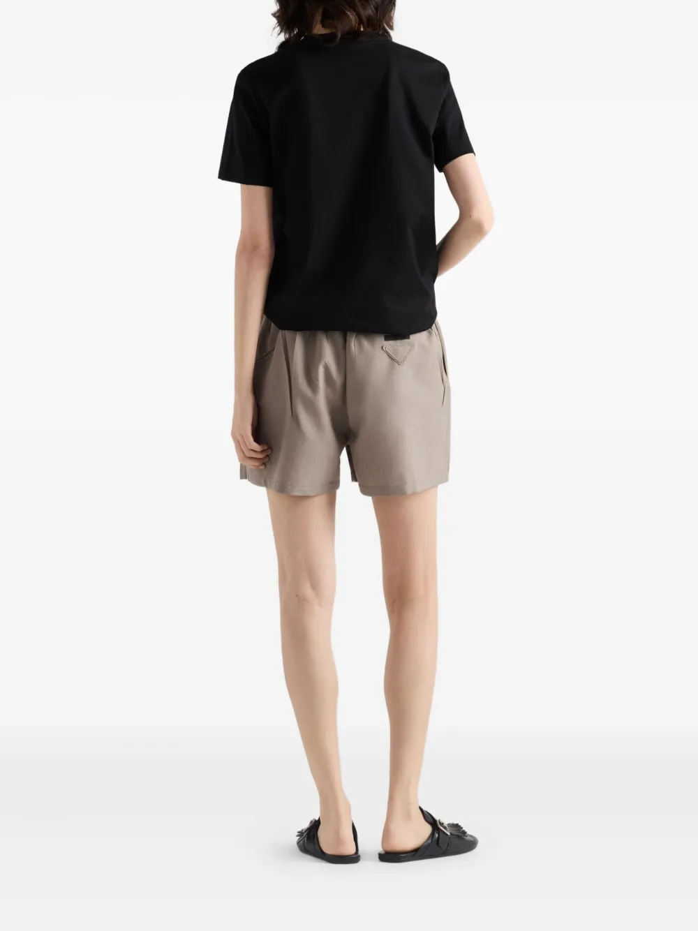 Prada cotton T-shirt Zwart